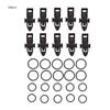 10pcs Fixed Bait Tools Fishing Hook Lure Bait With Rubber Rings Fishing Gear