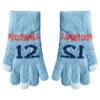 - Years old~ Middle-aged and older children's winter new children's thermal knitted gloves Boys and boys Elementary school students Digital jacquard