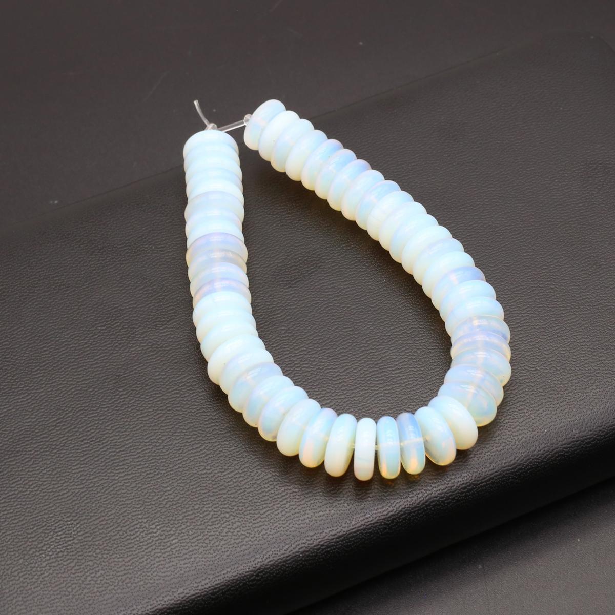 

Изолирующие бусины из натурального камня содалит/унакит в форме счеты для изготовления ювелирных изделий DIY ожерелье браслет серьги аксессуар Opal/3x12mm