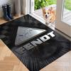 Soft Floor Carpet Fendt Pattern Area Rug Decorative Mat For Home Room Decoration