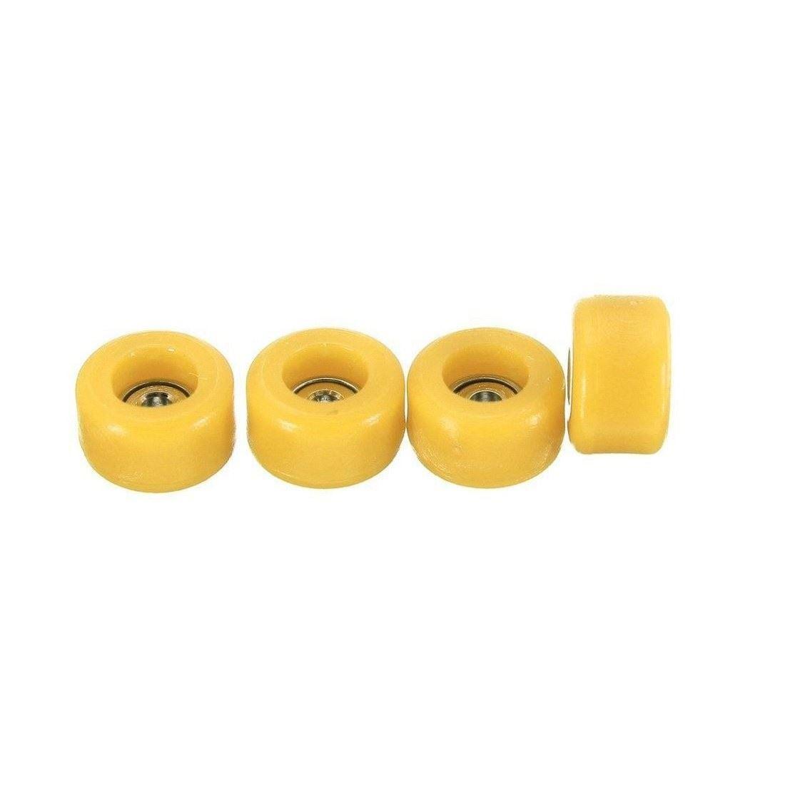 4 PcsSet Professional PUMetal CNC Bearing Wheels for Wooden Fingerboard