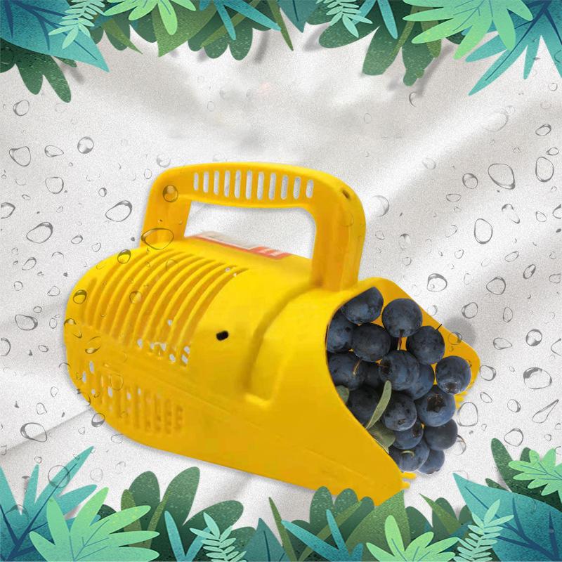 Gardening Hand Tool For Harvesting Multifunctional Portable Blueberry Picker With Comb-Shaped Blueberry Rake