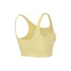 Nike Solid Logo Training Crew Neck Sports Bra Women Underwear Gold FZ6508-722