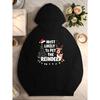 Women's Casual Christmas Reindeer Hoodie - Festive Holiday Pullover Sweatshirt, Cozy Long Sleeve Graphic Top for Winter