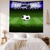Soccer Wall Decor Tapestry Art For Pet Memorial Birthdaywedding Party Backdrop Family Gift