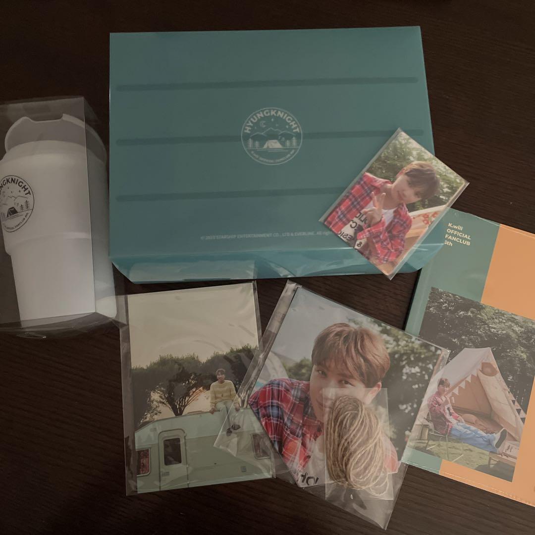

[USED] K.Will Korean Official Fan Club Goods