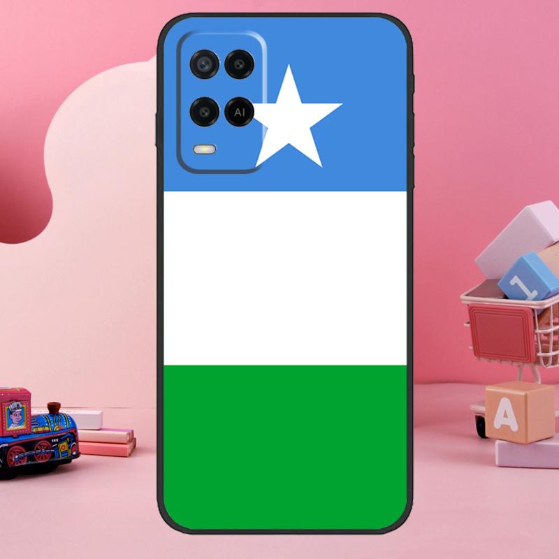 Puntland State Somali Flag Case For Oppo A5 Pro A15 A17 A57 A77 A18 A38 A58 A78 A98 A94 A74 A54 A16 A76 A96 A40 A60 A80