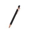 Bolígrafos de Metal de Lujo, Diseño Elegante Azul, Escritura Suave, 2 Bolígrafos con 10 Recambios, Compatible con Pantalla - Diseño de Propósito