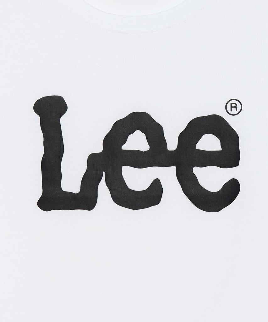 LEE Women Big Twitch Logo Crop T-Shirt White