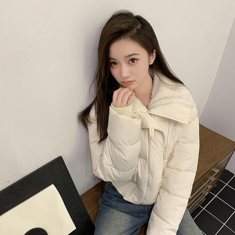 New Cotton-padded Jacket Women's Winter Short Korean Coat Short Cotton-padded Jacket Loose Padded.