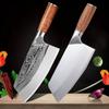 Multi-purpose Kitchen Chef Chopping Knife Kitchen Accessories Fruit Slicing Vegetale Cutter Meat Cleaver Knife with Cover