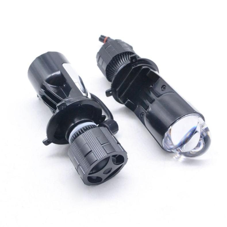 A82 H4 LED Dual Light Lens for Cars - Simple Installation, High Power, Laser-Focused.