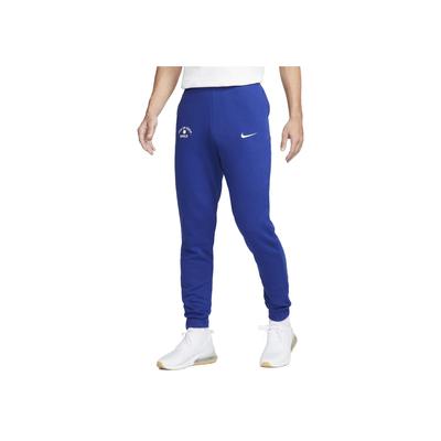 Logotipo FC Barcelona Estampado de Letras Bordado Pantalones Deportivos Cómodos para Hombre Parte Inferior Azul DV5545-455