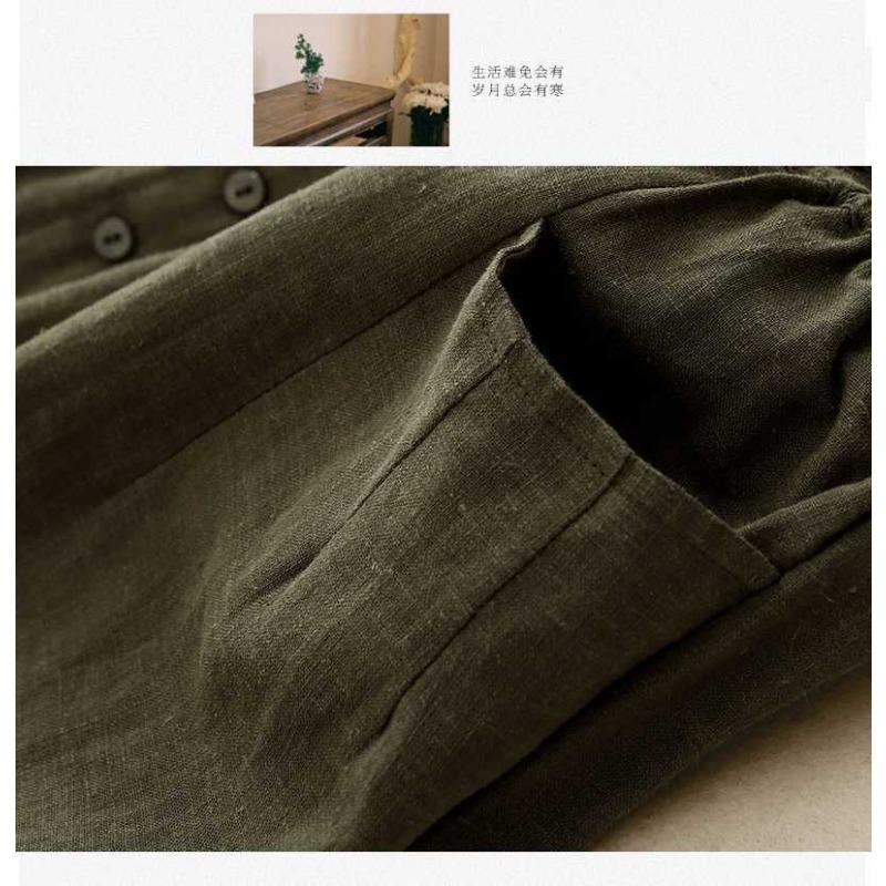 Vintage Simple Versatile Original Design Thin Half Skirt Literary Female