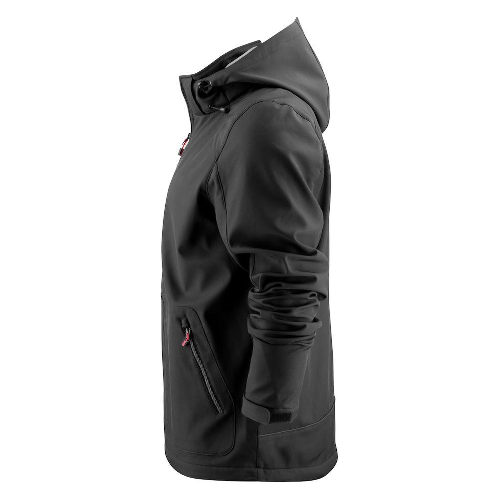 Printer Mens Karting Soft Shell Jacket