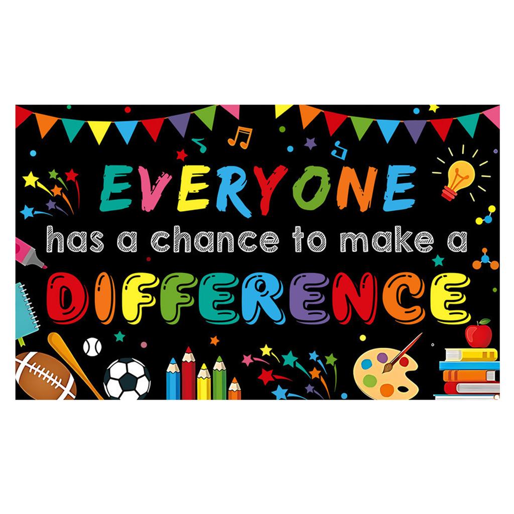 Back to School Background Cloth for Decoration and Photo Booth