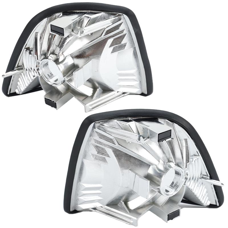 Corner Light For for BMW E36 318i 318ti 320i 325i 328i M3 4DOOR Sedan/Hatchback 1991-1999 White shell headlight side light