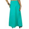 Bollywood Stitched Petticoat Cotton Inskirt Solid Indian Lining For Sari