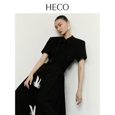 Women's New Chinese Style Frog Button Short Sleeve T-Shirt