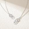 Bao Yi Long S925 Silver Couples' Clavicle Necklaces - Forever Love Jewelry for Valentine’s Day