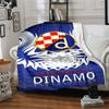 Dinamo Zagreb Print Flanelldecke Hohe Qualität Warm Bequem Decke für Alle Jahreszeiten Perfekt für Geschenke Heimdekoration