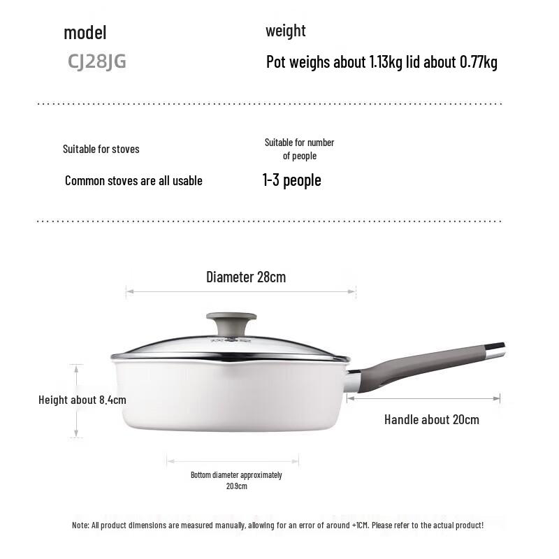 

COOKER KING 28cm Non-Stick Frying Pan
