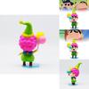 Charming Crayon Shin-chan Collectible Pvc Figure Colorful Clown Pink Ball Gift Display