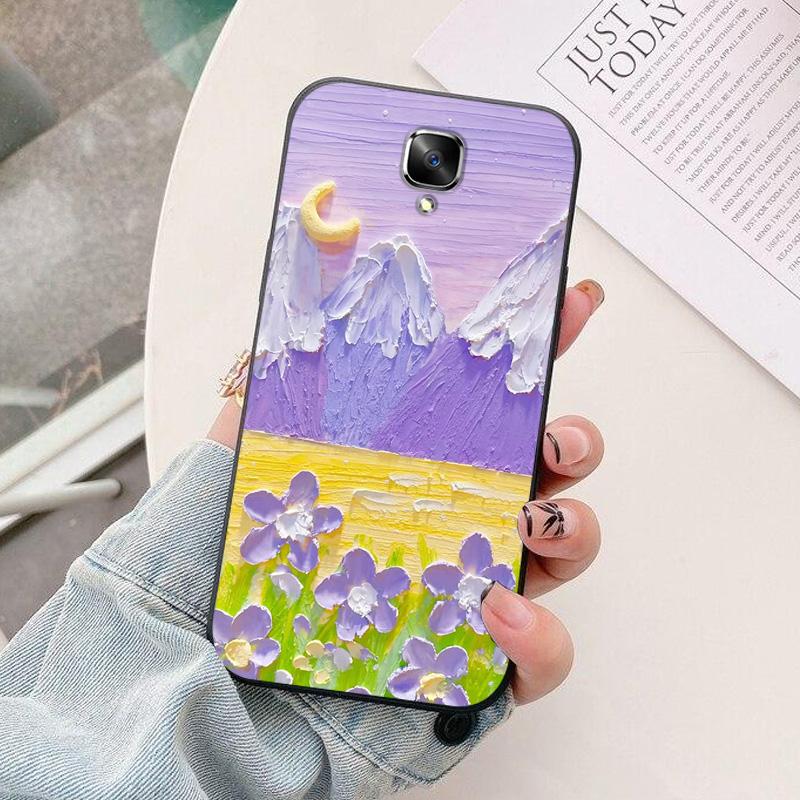 For Oneplus 3 3T Case Soft TPU astronaut  Silicone Phone Cover for Oneplus 3 3T 5T Cases Black Bumper Funda One plus 3T 5 T