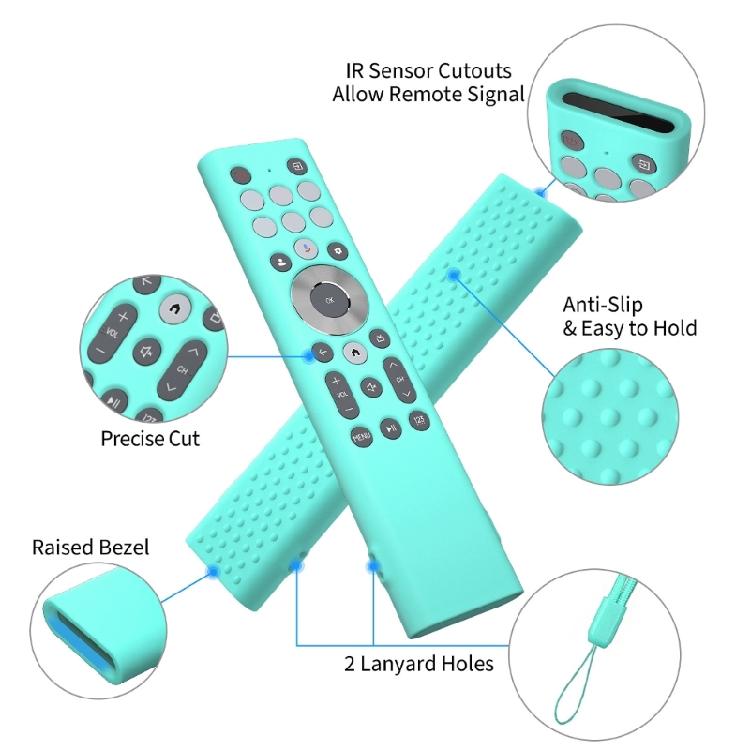 Protective Washable Silicone Cover For Class U8 Series LCD 4K Television Remote Controls Dust Resistant Shell