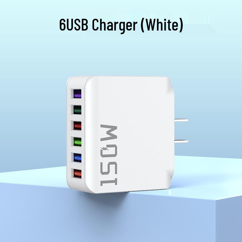 

150W Multi-Port USB Fast Charger for Smartphones with Fast Charging Cable