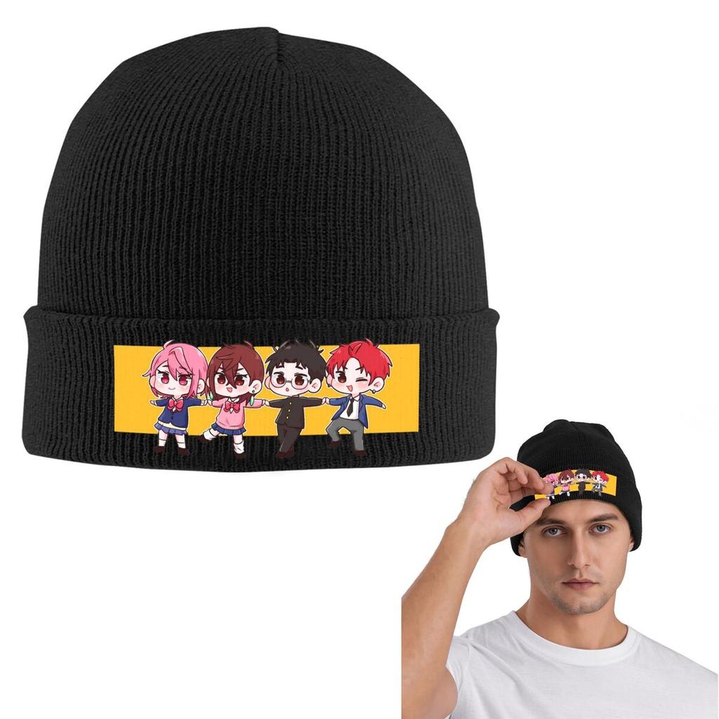 Dandadan Anime Manga Warm Knitted Cap Hip Hop Bonnet Hat Autumn Winter Outdoor Beanies Hats for Men Women Adult