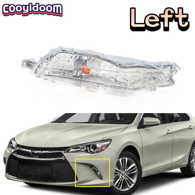Для Toyota Camry 2015-2017 Левая светодиодная фара дневного света противотуманная фара указатель поворота