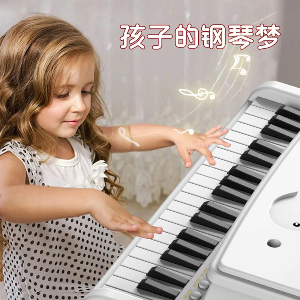Kinderklavier-Spielzeug mit Mikrofon