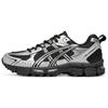 Gel-Kahana 8 Sapatos de Corrida Confortáveis Versáteis Y2K Retro Masculino Tênis Prata Preto 1011B998-020