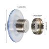 Stainless Steel Suction Cup Soap Hanger Magnetic Wall-mounted Removable Soap Dish for Bathroom Toilet Kitchen Sink Accessories