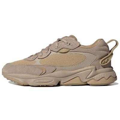Ozweego Meta Trace Khaki Unisex Sneakers Brown Beige-Tone GW9741