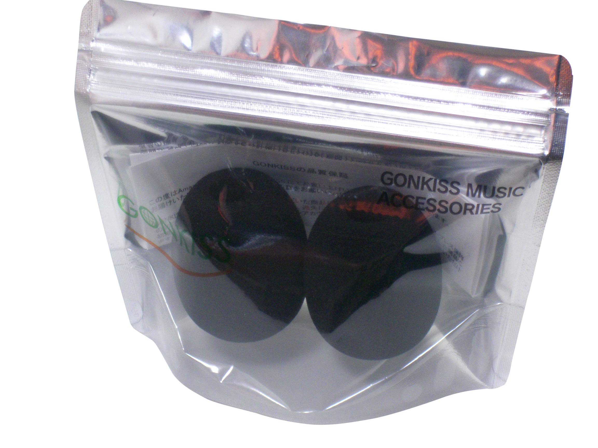 

GONKISS Microphone Sponge Cover, Microphone Windscreen for Mini Condenser Microphones, etc., 2cm Inner Diameter, Black, 2 Pieces