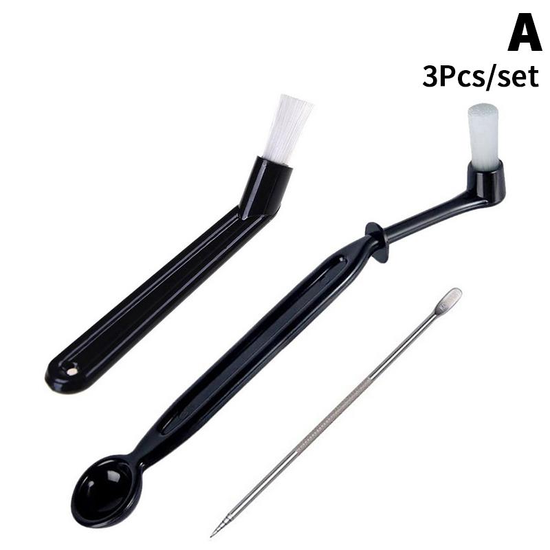 

3/4/5/14Pcs Coffee Machine Cleaning Set Coffee Grinder Brush For Espresso Coffee Machine Brewing Group Head Cleaning Brush 3Pcs