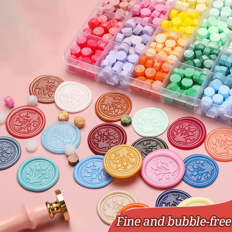 Set de ștampile de ceară, 18 buc, set de ștampile lăcuite, kit de ceară de etanșare, bricolaj, bricolaj, scrapbooking, invitație de nuntă de Crăciun, decorare