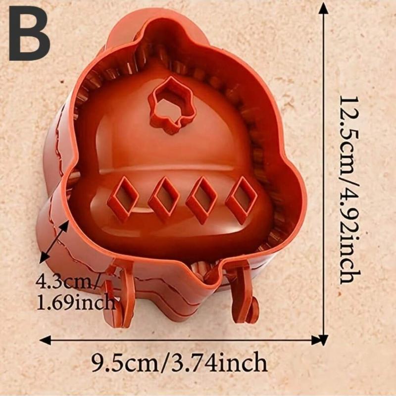 Autumn Themed Mini Pie Molds Set Apple Pumpkin Acorn Shapes for Creative Baking Ideal for Fall Desserts Party Treats and Holiday