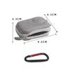 For Insta161 GO Ultra Protective Storage Bag Sports Camera Mini Organizer Case With Hook Portable Travel Storage Bag Accessories
