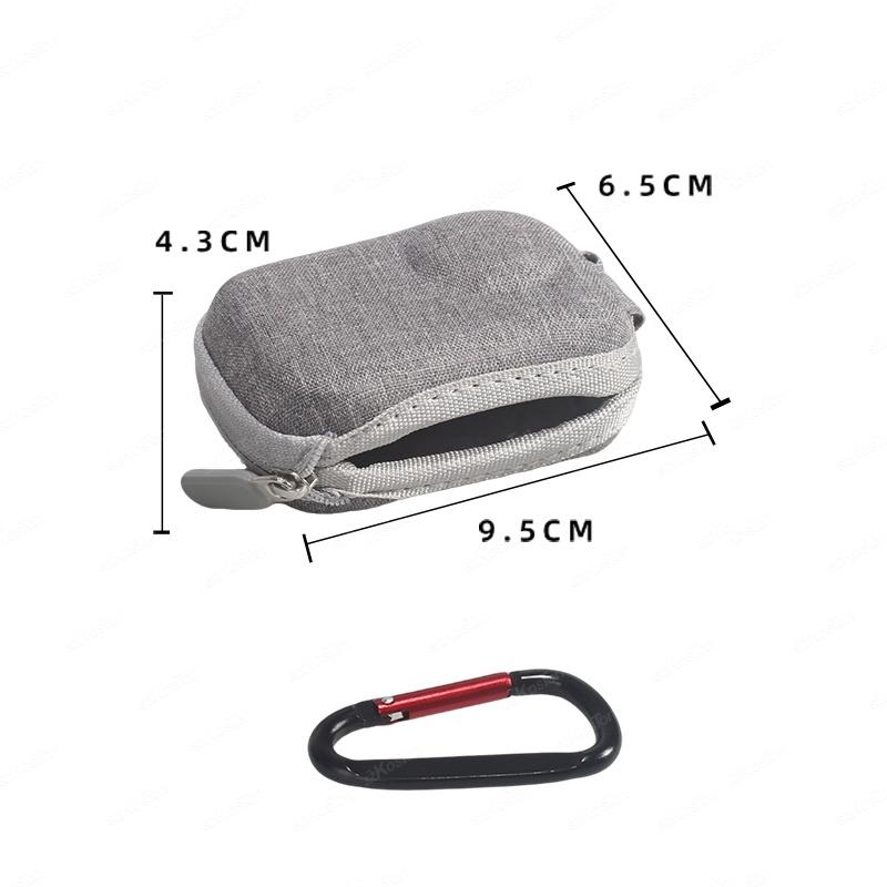 For Insta161 GO Ultra Protective Storage Bag Sports Camera Mini Organizer Case With Hook Portable Travel Storage Bag Accessories