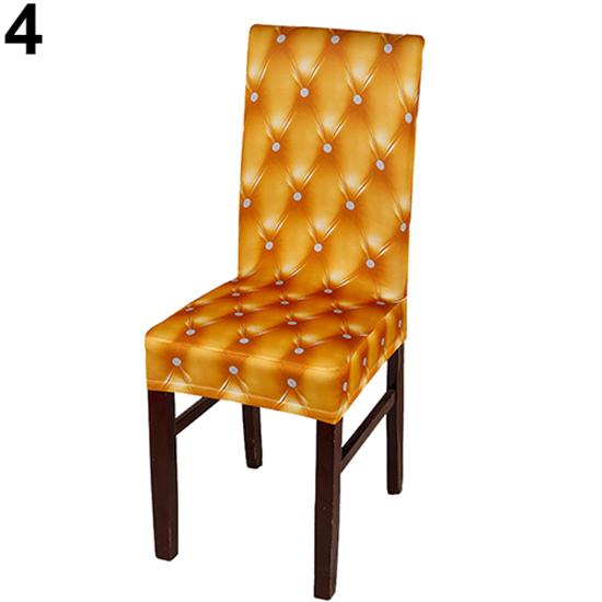 Elasticitet Stolöverdrag Matsal Bröllopsfällbar Fest Bankett Kort Slipcover