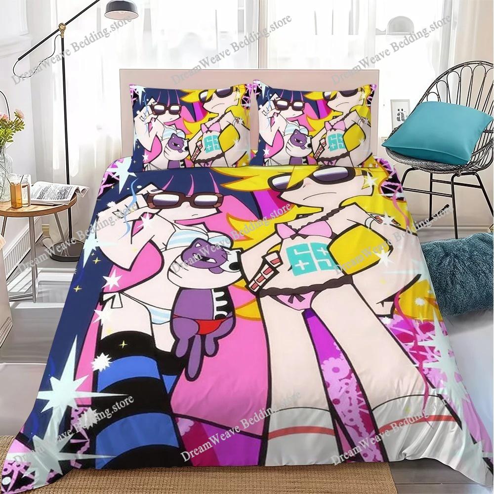 Panty and Stocking with Garterbelt Duvet Cover Set Home Style Bedding Soft Laundry Cotton Bed Student Dormitory Gift