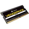 CORSAIR DDR4, 3200MHz 8GB 1x8GB SODIMM, Unbuffered, 22-22-22-53, Black