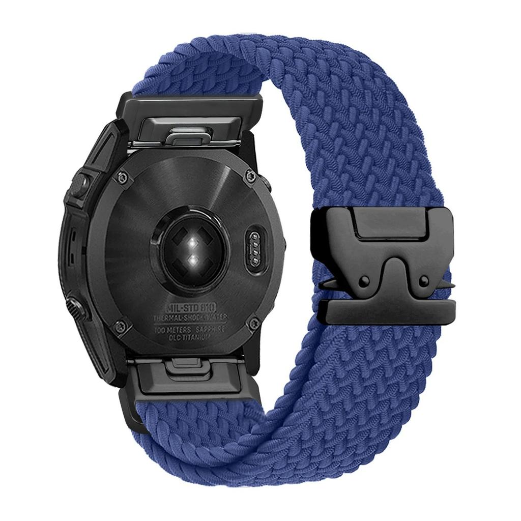 Rychloupínací řemínek 26 22 20 mm Pro Garmin Fenix 8 7 Pro 7S 6 5X 5Plus Tactix 8 7 Padákový nylonový náramek correa Fenix 8 pásek 43mm
