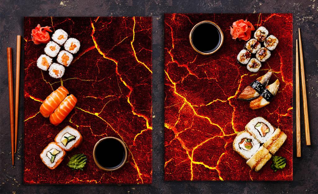 2x GLASS PROTECTIVE PLATE FOR STOVE 40x52 LAVA