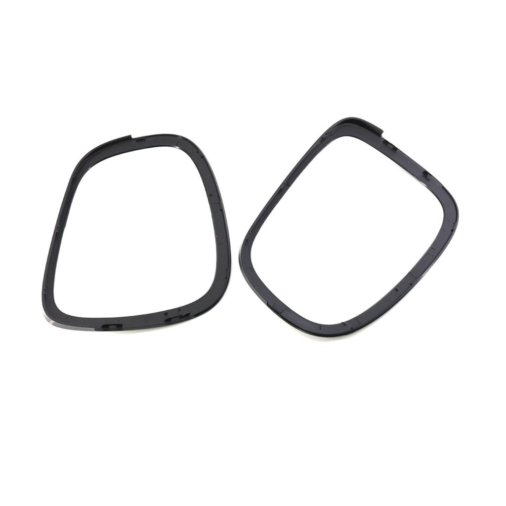 2-teiliges schwarzes Rücklicht-Rücklicht-Trimm für MINI F55 F56 F57 13-17 51712285495 51712285496, linkes und rechtes Dekorationsset