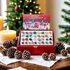 Christmas Advent Calendar 24 Days Rock Collection Christmas Countdown Calendar Rock Crystal Stone Christmas Kids Gifts