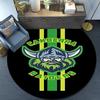 Canberra Camouflage Warrior Round Rug for Livingroom,Bedroom, Palyroom, Chair Rug, Area rug, Circle Carpet, Fan Christmas gift